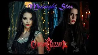 Midnight Star - Crimson Blizzard | Lyric Music Video