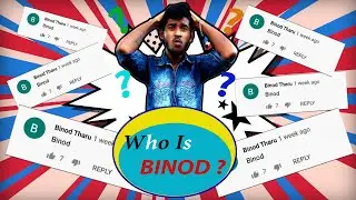 Who Is BINOD ??  How We Created a VIRAL Meme....Why Indian Comments Section is Garbage (BINOD)