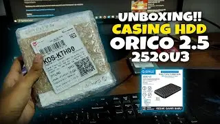 Casing Hardisk Murah!! Unboxing HDD Enclosure ORICO 2.5