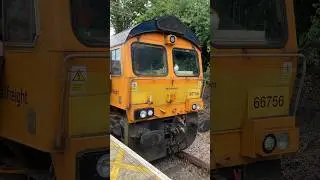 Ilkley Moor bah tat horn on GBRf class 66 #class66 #gbrailfreight #fyp