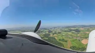 LSZN Arrival and Landing (360&deg;)