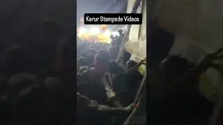 Karur TVK Rally la Stampede 💔 | Vijay Speech ku Vantha Makkalil Neraya Per Uyir Pogindranga #karur