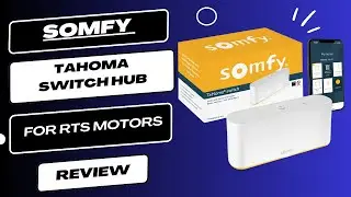 Somfy TaHoma Switch Hub for RTS Motors Review | Smart Control for Motorized Shades