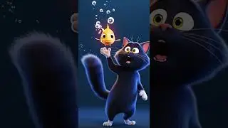 Pixar Cat vs Clever Goldfish: Hilarious 3D Animation Showdown! 🐱🐟