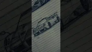 Pagani car sketch