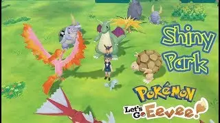 50 Shiny Pokemons In GO Park - Pokemon Let's GO Eevee