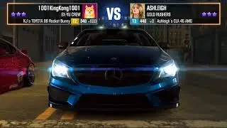 CSR 2 KJ's Toyota 86 Rocket Bunny vs Ashleigh's CLA 45 AMG