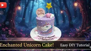 Unicorn design cake #cake #birthday 
