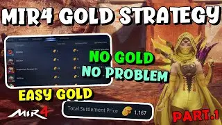 MIR4 | NEW MIR4 GOLD STRATEGY | HOW TO EARN GOLD IN MIR4 | BEST WAY | WAYS TO EARN GOLD IN MIR4