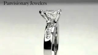 Small Pear CZ Ring