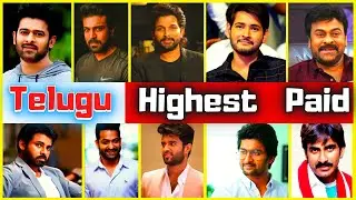Top 10 Telugu Highest paid actors in 2021 🔴 South Actor Salary