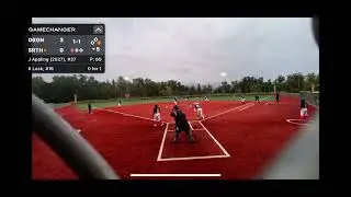 2025 Tournament, Sadie Vigil #88 , Catcher throwing the running out at second.