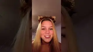 Blonde Woman's Costume Transformation: From Casual to Leopard-Print Cat for Halloween