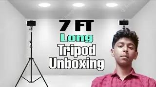 Unboxing my new tripod 7 feet 😄 ||Tripod||