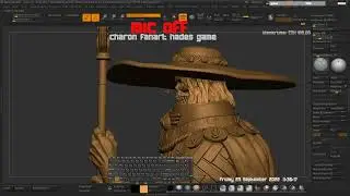 fanart Charon 3d modelovani