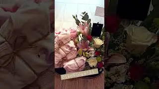 Newborn Baby Gift Ideas | With Fresh Flower | Arrangement