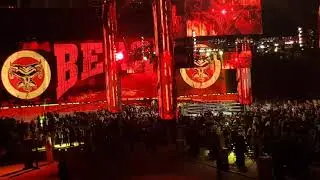 Brock Lesnar complete entrance - WWE Super Showdown event Jeddah Saudi Arabia