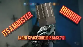 J&Auml;GER'S FACE DEPLOYABLE SHIELD GLITCH IS BACK?!?! - rainbow six siege