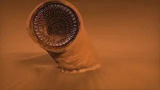 Realtime Rendering: Dune (Sand Worm) (360&deg; VR)