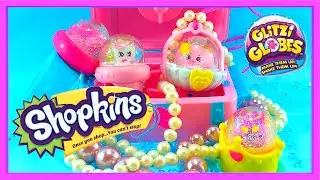 Shopkins Season 6 Showcase Glitzi Globes Jewelry Pack - Create Shopkins Snow Globes with Glitter