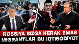 РОССИЯДАН КЕТИШ КЕРАК. ПРЕЗИДЕНТДАН ШЕЧ КИМ КУТМАГАН ЭДИ.