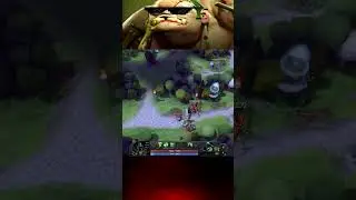 Funny Pudge Hook gone completly wrong #dota2 #shorts #funny #pudge #rubick