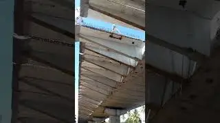 Last Wing segment erection work