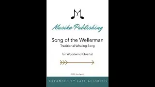 Wellerman (Song of the Wellerman) - Sheet Music for Woodwind Quartet