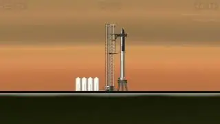 SFS Blueprint // I made Space X Starbase . Tower . Starship . crane