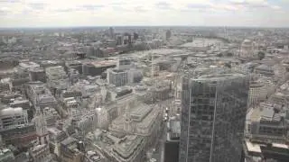 Timelapse from Tower42, Old Broad Street, London