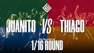 Juanito VS Thiago | 1/16 Round | CSC UNITED 2025 | Cutting Shapes / Shuffle Dance Tournament
