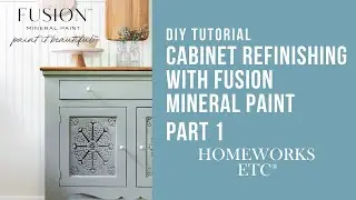 Cabinet refinishing with Fusion Mineral Paint | Part 1