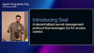 Sui x AI: Agentic Workflows On-Chain &ndash; John Naulty, Mysten Labs | Agent Singularity Denver 2025