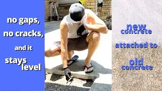 Как соединить новый бетон со старым — Inspire DIY Кент Томас