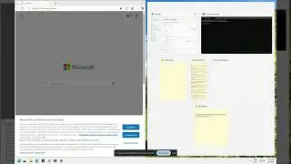 Automatically snap windows using Fancy snapping. Multiple desktops
