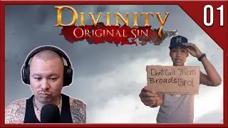 That Human Remain is Lowkey Offensive |  Divinity Original Sin Blind Playthrough [Part 1]
