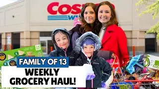 MASSIVE $1,000 Costco Haul | Stocking Up Before the Winter Storm | Family of 13