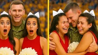 Most Emotional Soldiers Coming Home Compilation! 2025 | Try Not To Cry #2
