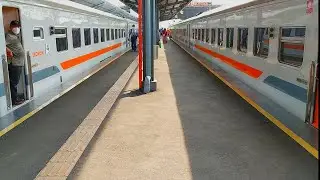 TRIP REPORT + BACKRIDE BY TRAIN | KLB Pasundan dari Stasiun Surabaya Gubeng ke Stasiun Kroya