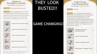 THEW NEW ARTIFACT SETS LOOK INCREDIBLE!! THE SUPPORT SET IS GONNA CHANGE THE GAME!! (genshin impact)