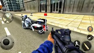 US Police Bike Chase Cop Games _ Android GamePlay #3