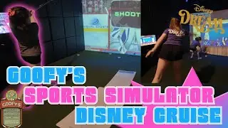 Goofy's Sports Simulator | Disney Dream | WBTA Disney Cruise
