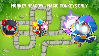 Monkey Meadow Magic Monkeys Only No Monkey Knowledge - Bloons TD 6