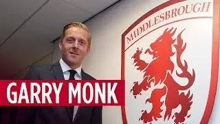 Garry Monk's first interview as Boro manager