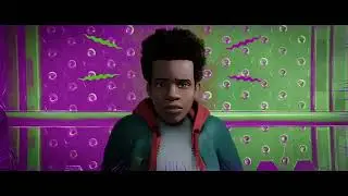Spider-Man vs Green Goblin and Prowler - Subway Battle - Spider-Man: Into the Spider-Verse (2018)