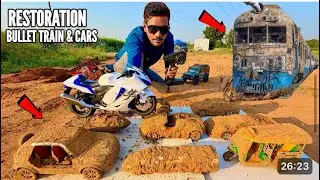 Suzuki Hayabusa Rc Bike Unboxing And Testing And Bullet Train Restoration 