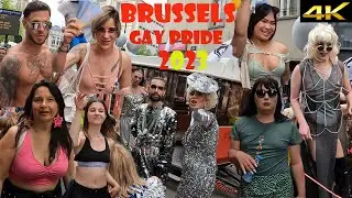 Brussels gay pride parade 2023 part-8. The most cozy and warmest gay parade 2023