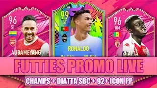92+ ICON PP | DIATTA FUTTIES SBC | FIFA 22 | FIFA 21 FUTTIES PROMO LIVE STREAM | OBJECTIVES 🔴