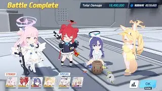 [Blue Archive/JP] World Raid Binah D Difficulty
