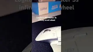 Satisfying Logitech MX master 3s (for Mac) infinity scroll wheel. Scroll at unparalleled speed.